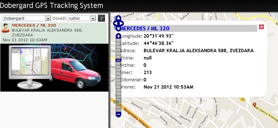 GPS praćenje vozila
